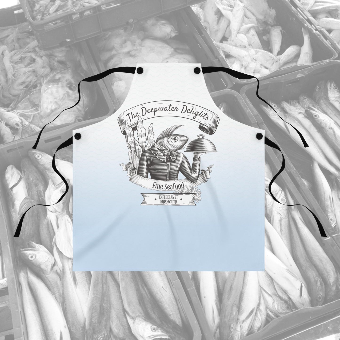 Innsmouth Lovecraft Seafood Restaurant Schürze