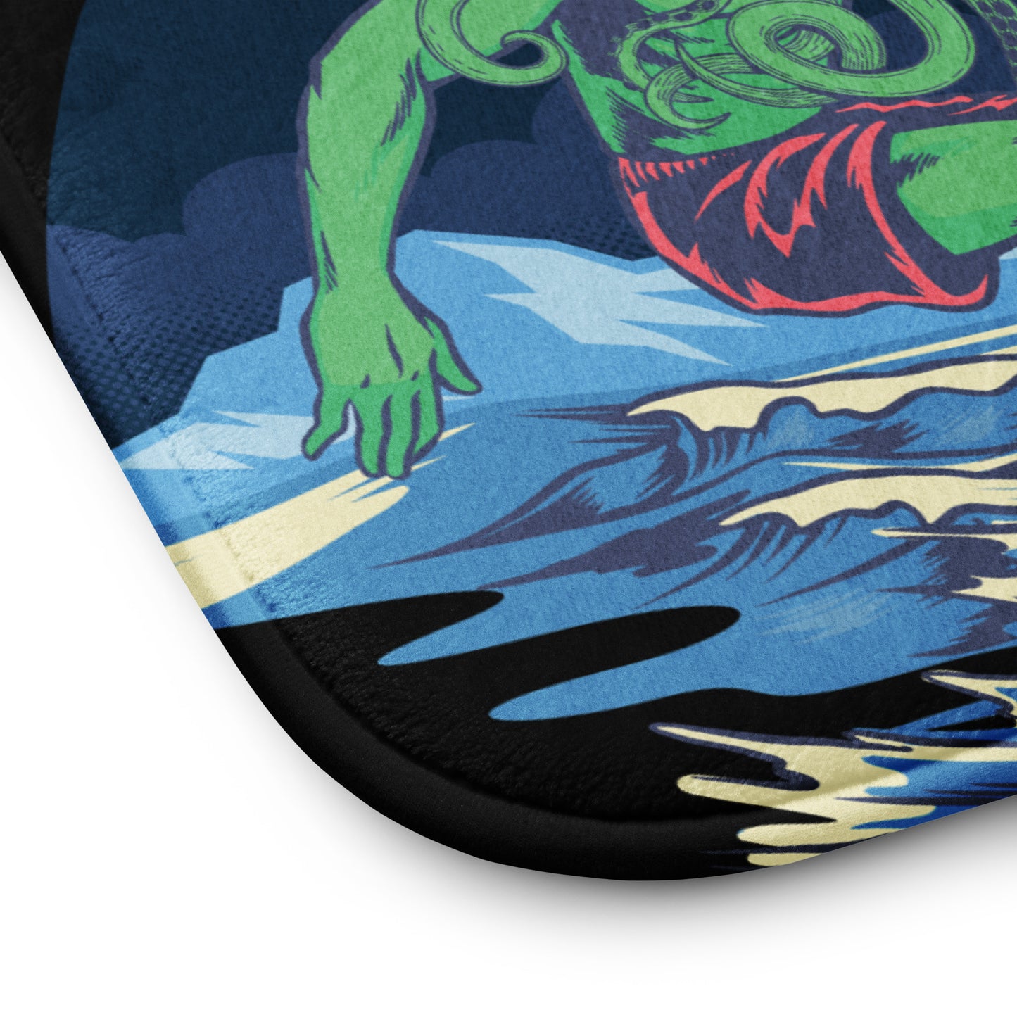 Innsmouth Surfing Lovecraft Memory-Schaum-Badematte