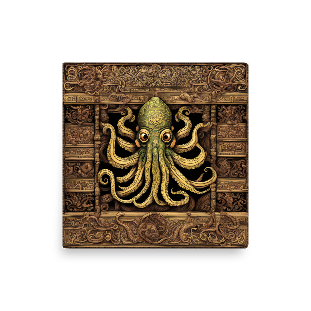 Cthulhu Mesoamerikanischer Kodex Poster
