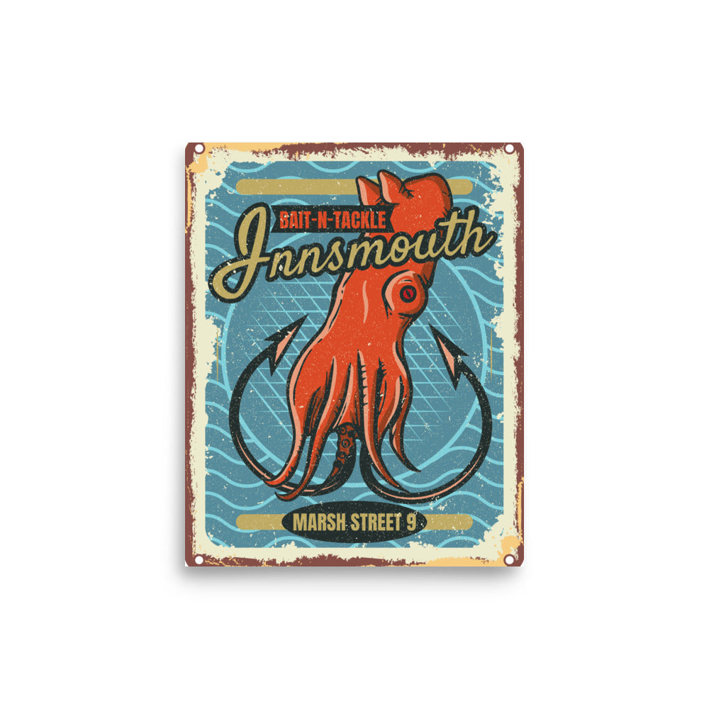 Innsmouth Köder und Angelgerät Lovecraft Poster