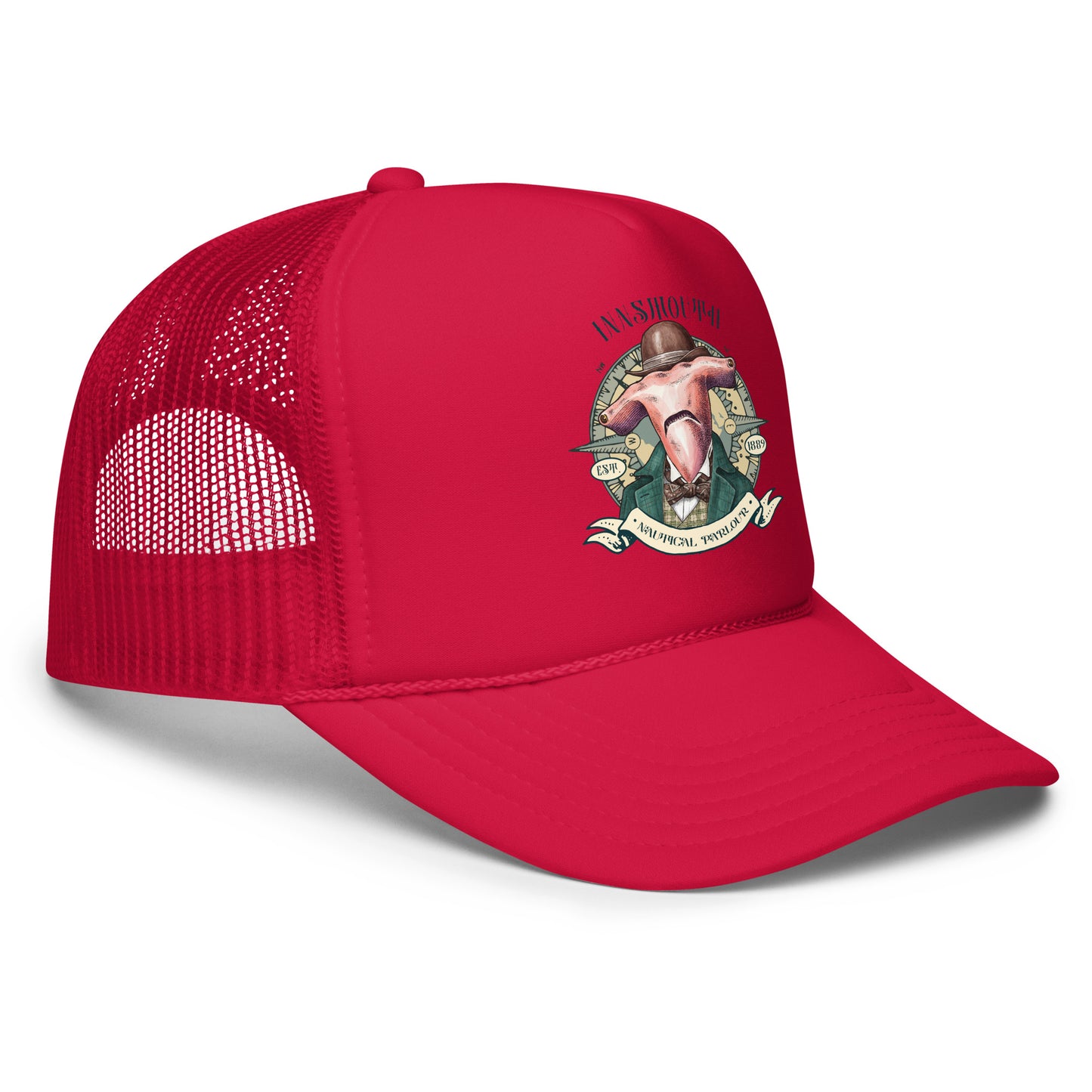 Innsmouth Nautical Parlour — The Hammerhead Gentleman Foam trucker hat
