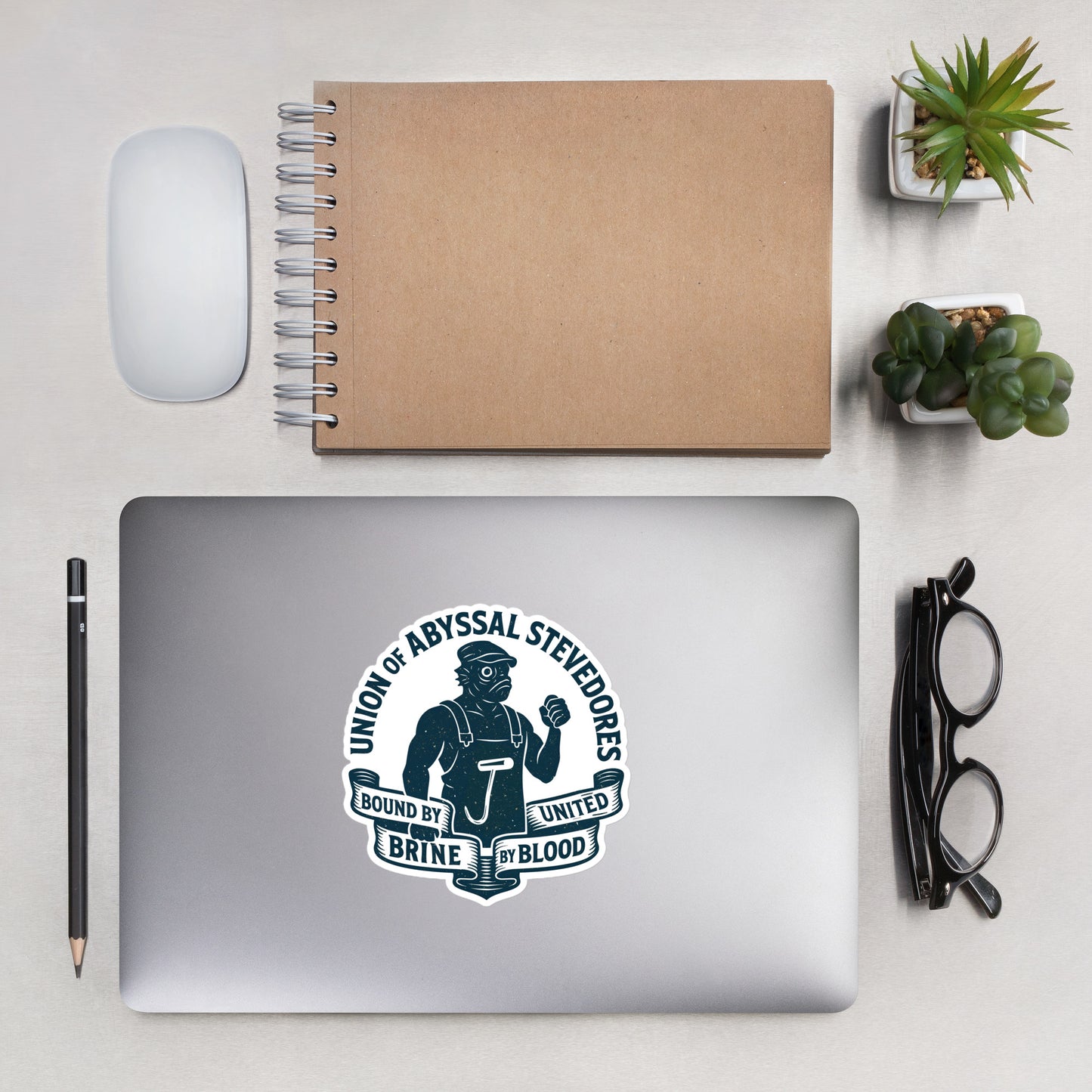 Union of Abyssal Stevedores – Bound by Brine, United by Blood Bubble-free stickers