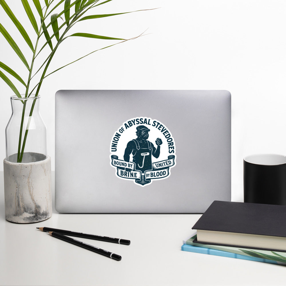 Union of Abyssal Stevedores – Bound by Brine, United by Blood Bubble-free stickers