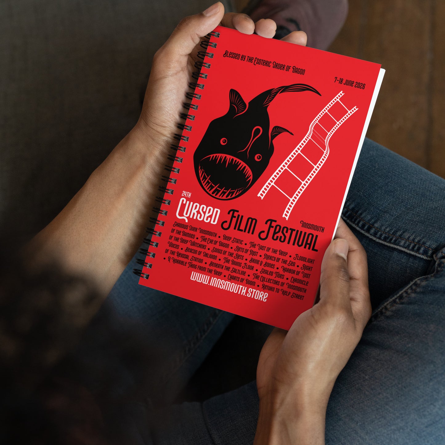 24. Cursed Film Festival — Innsmouth Spiralnotizbuch