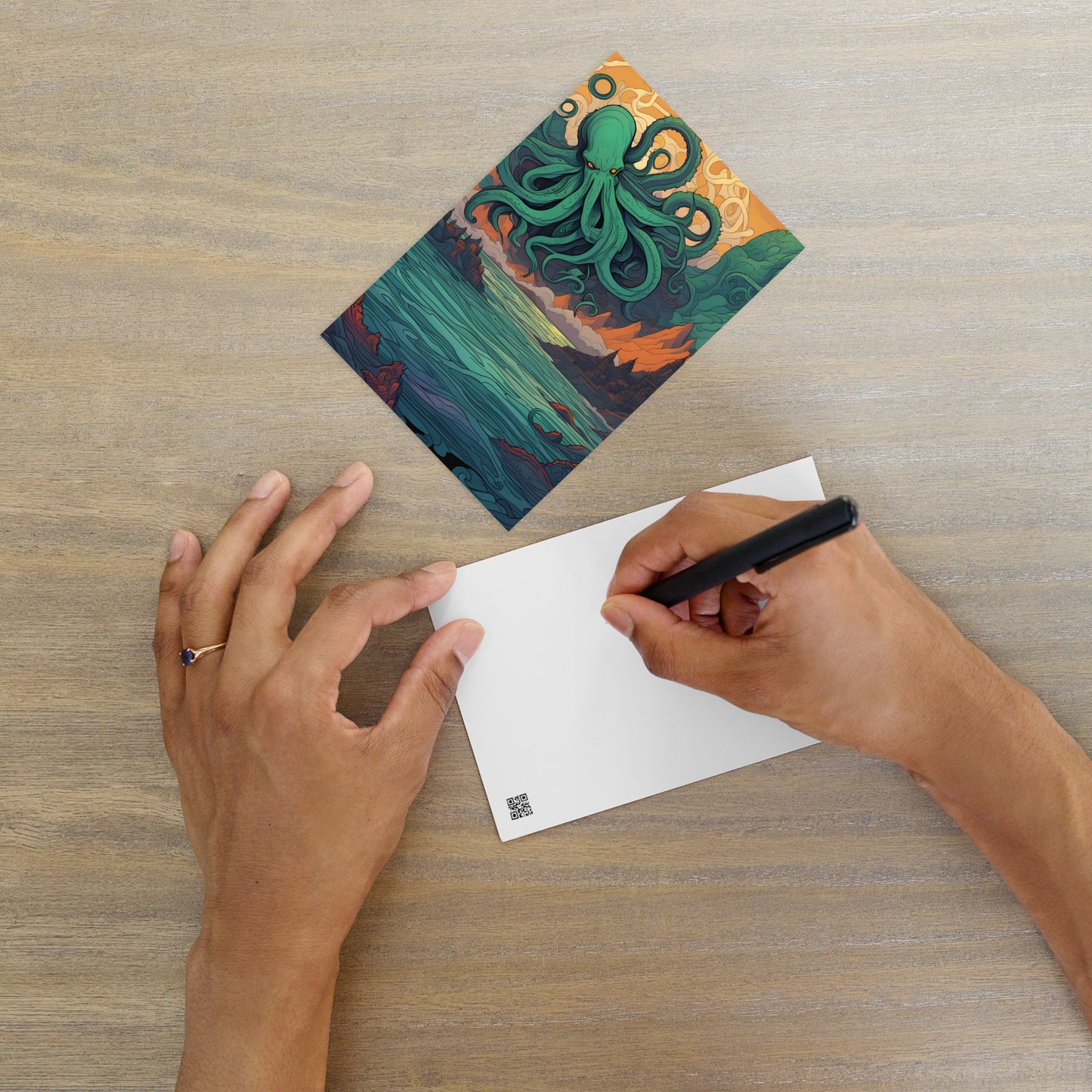 Cthulhu Mystische Symbolik Standard Postkarte