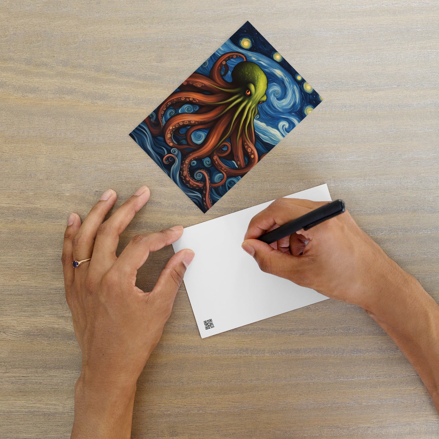 Cthulhu Postimpressionismus Standard Postkarte