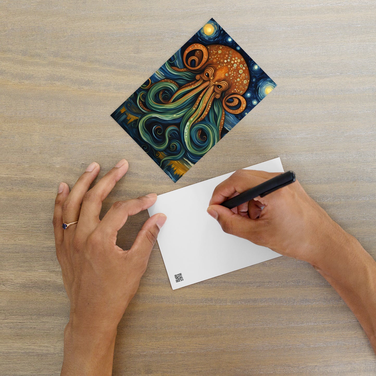 Cthulhu Postimpressionismus Standard Postkarte