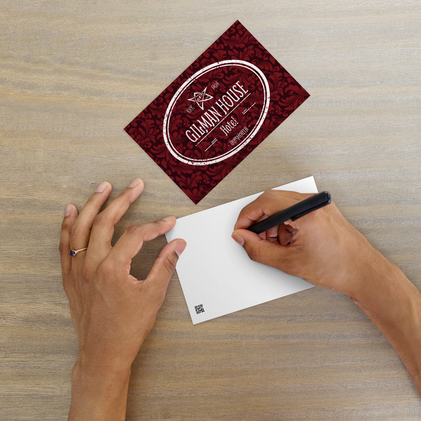 Postal estándar lovecraftiana de Gilman House Innsmouth