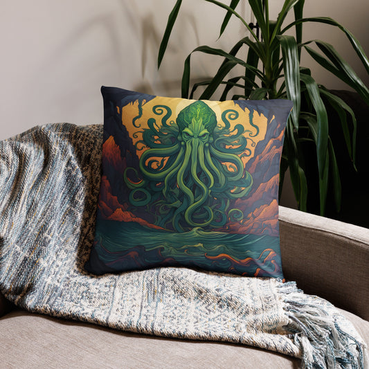 Cthulhu Mystical Symbolism Pillow Case