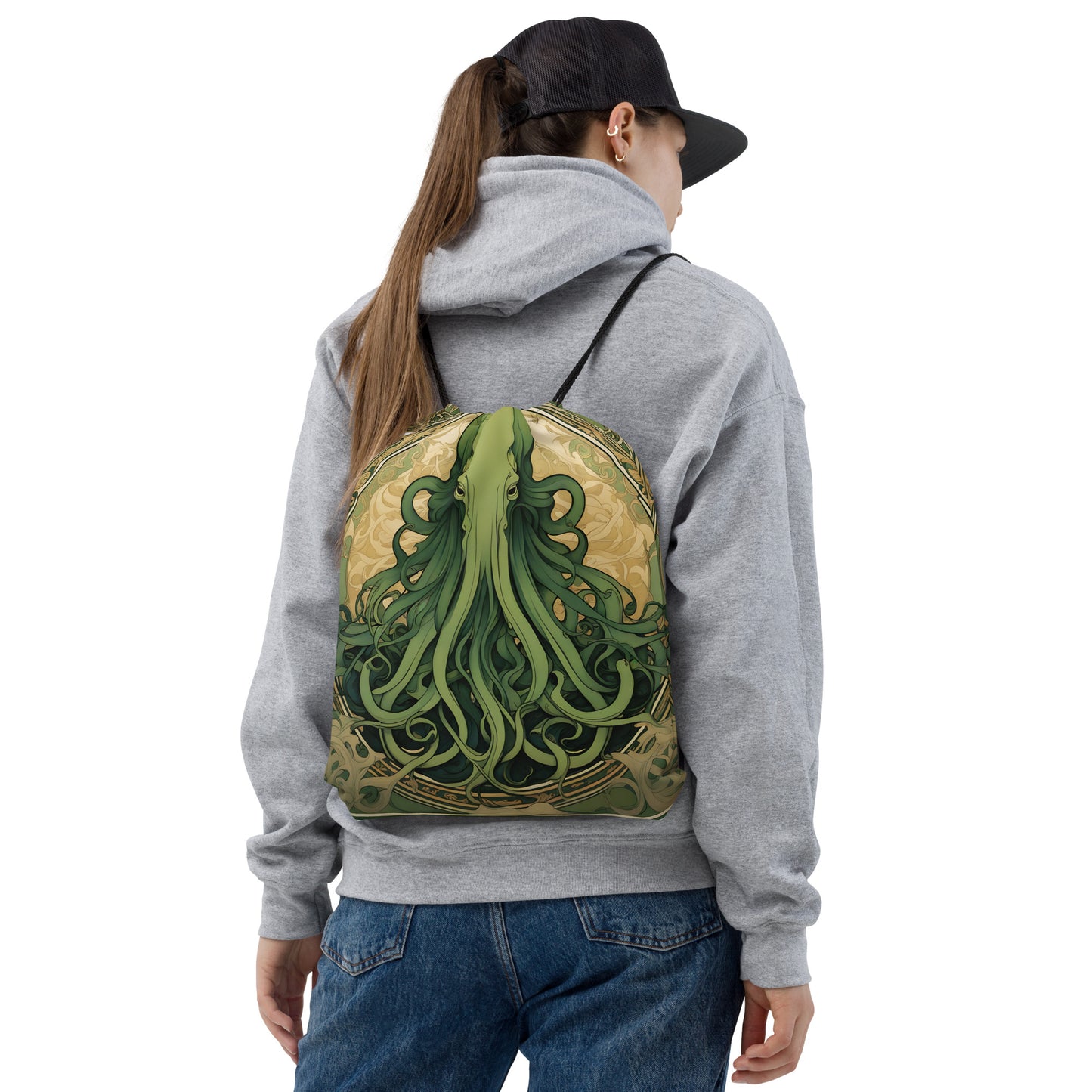 Sac à cordon Cthulhu Art Nouveau