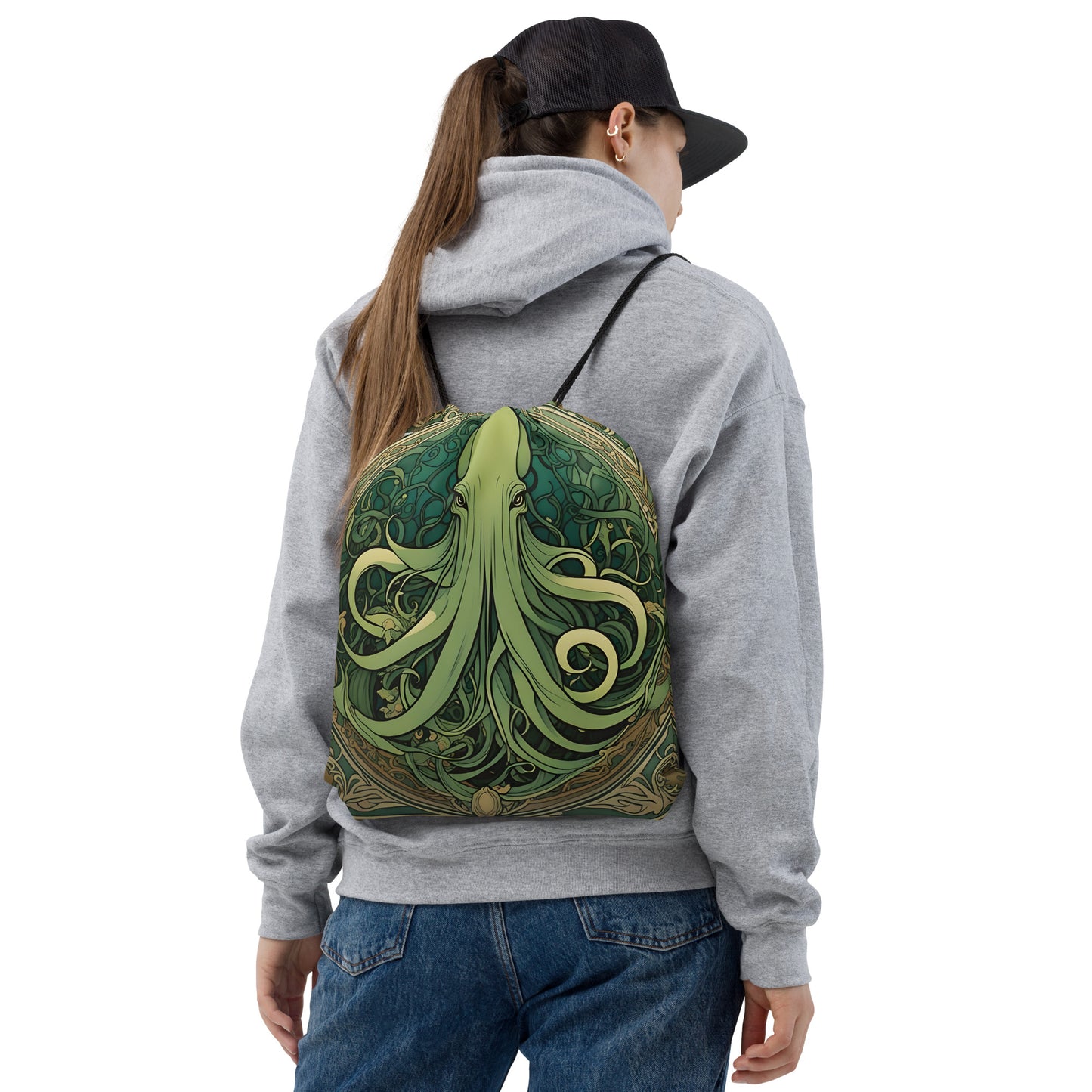 Sac à cordon Cthulhu Art Nouveau