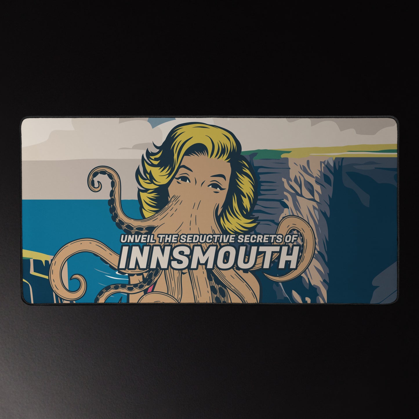 Innsmouth Pin-up Cthulhu Reise Lovecraft Schreibtischmatte
