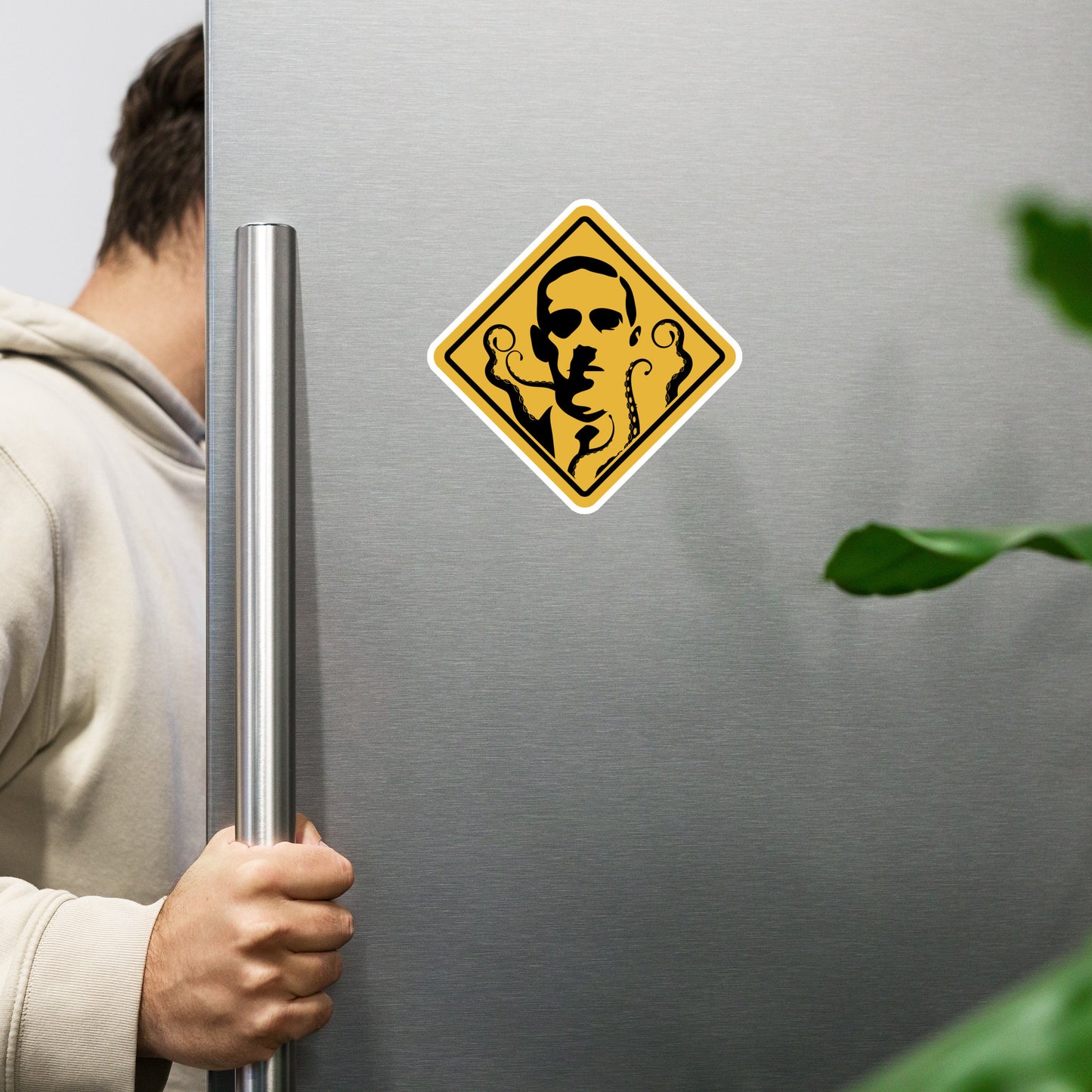 Straßenschild Lovecraft Magnet