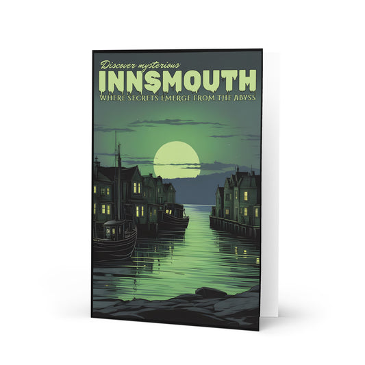 Discover mysterious Innsmouth Greeting card