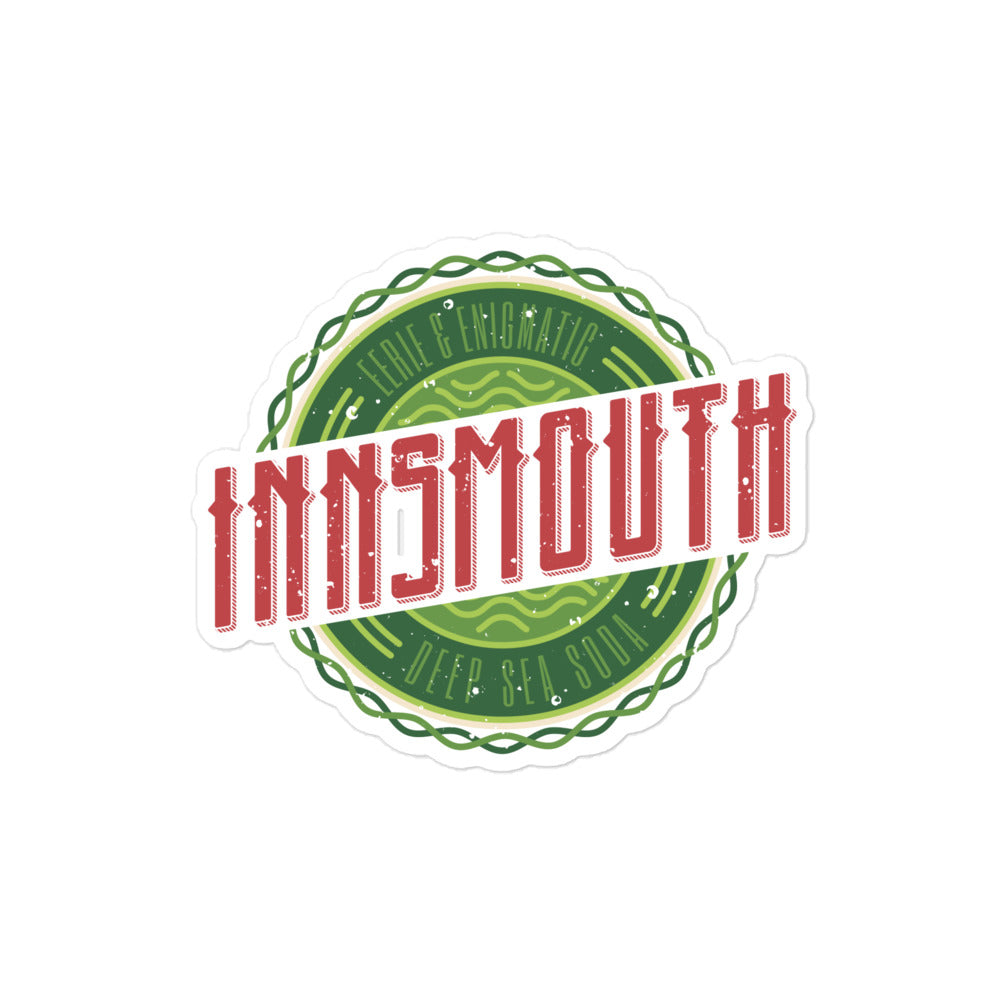 Innsmouth Lovecraft Soda Refresco Pegatinas sin burbujas