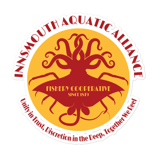 Innsmouth Aquatic Alliance Fishery Union Bubble-free stickers