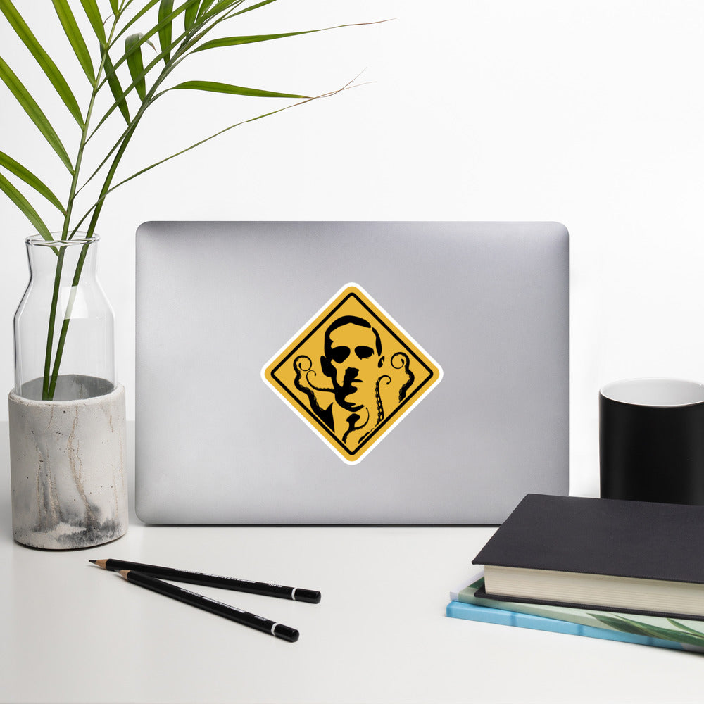 Street Sign Lovecraft Bubble-free stickers