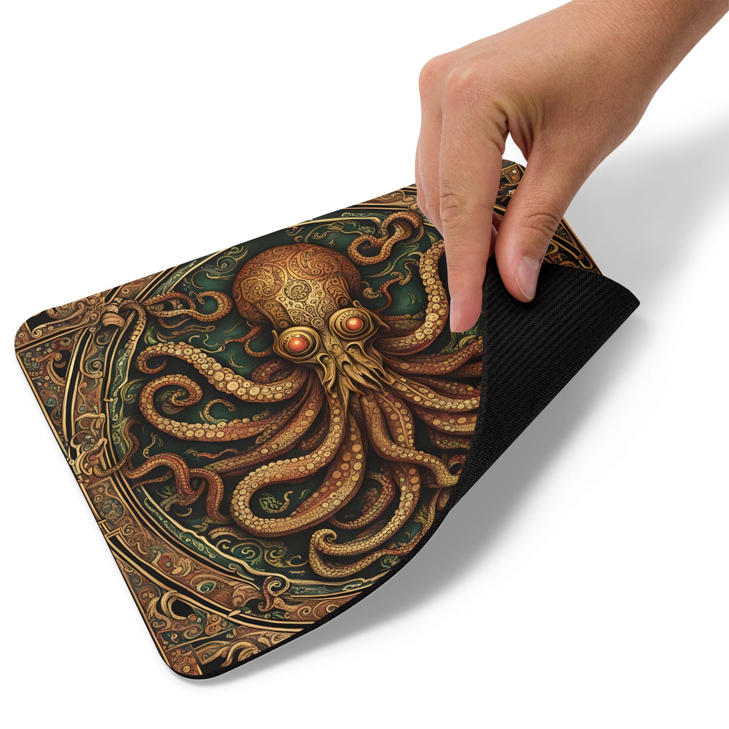 Tapis de souris Codex mésoaméricain de Cthulhu