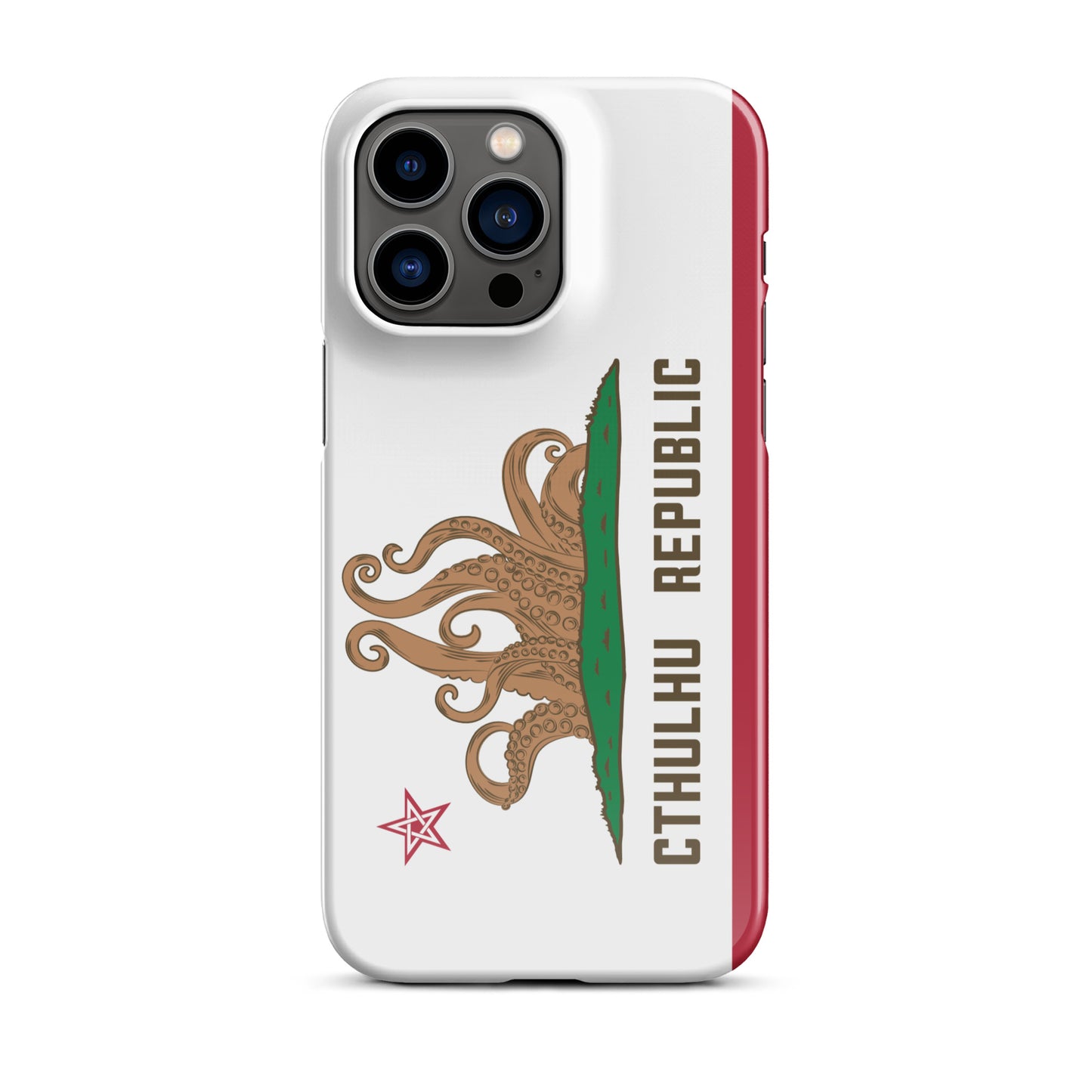 República de Cthulhu Bandera de California Lovecraft Funda Snap para iPhone®