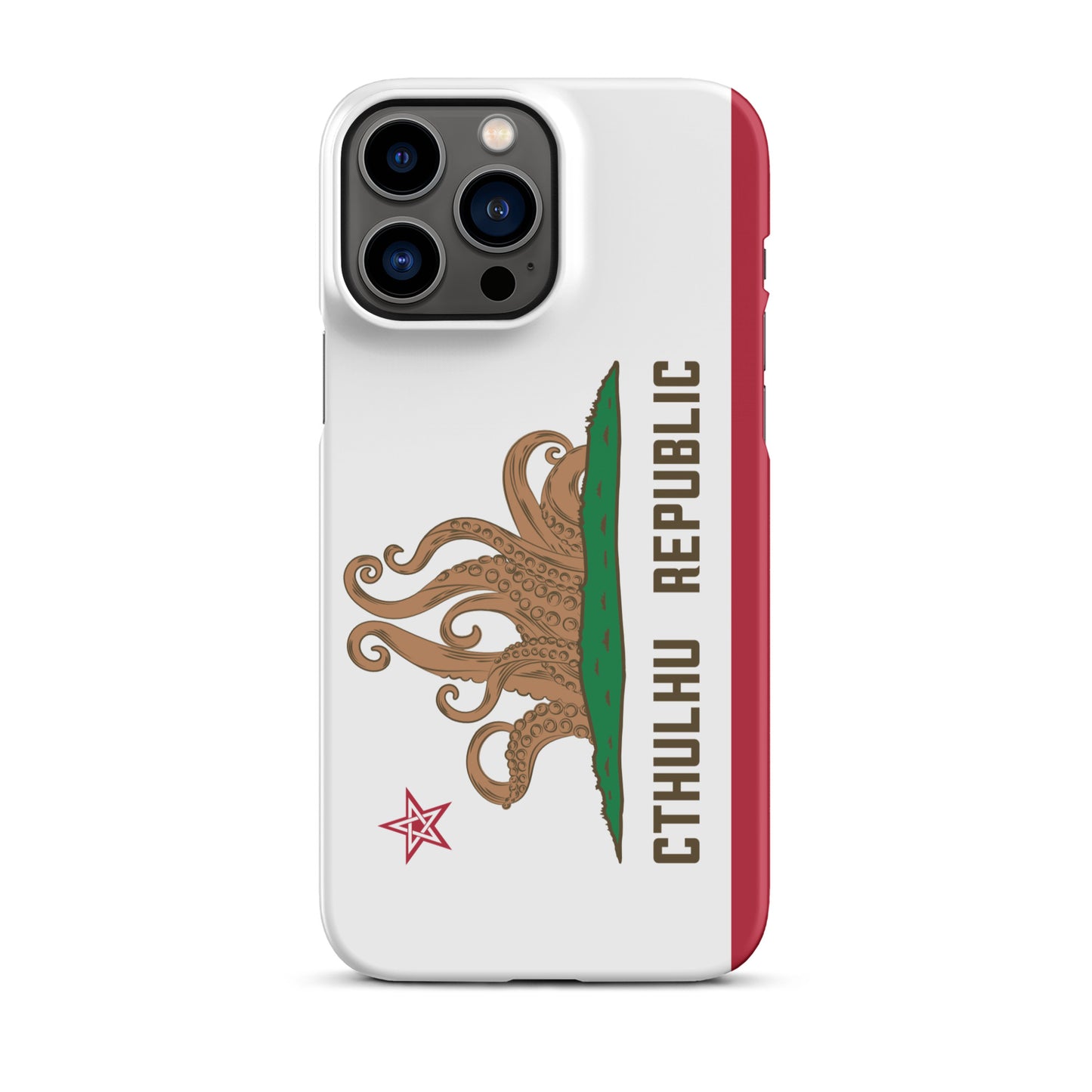 República de Cthulhu Bandera de California Lovecraft Funda Snap para iPhone®