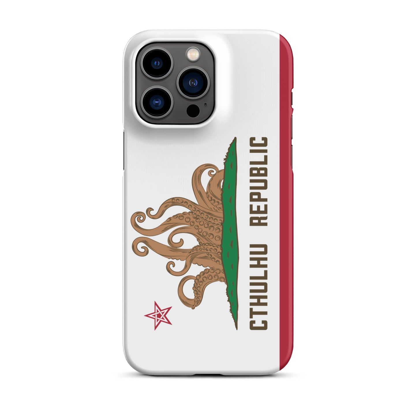 República de Cthulhu Bandera de California Lovecraft Funda Snap para iPhone®