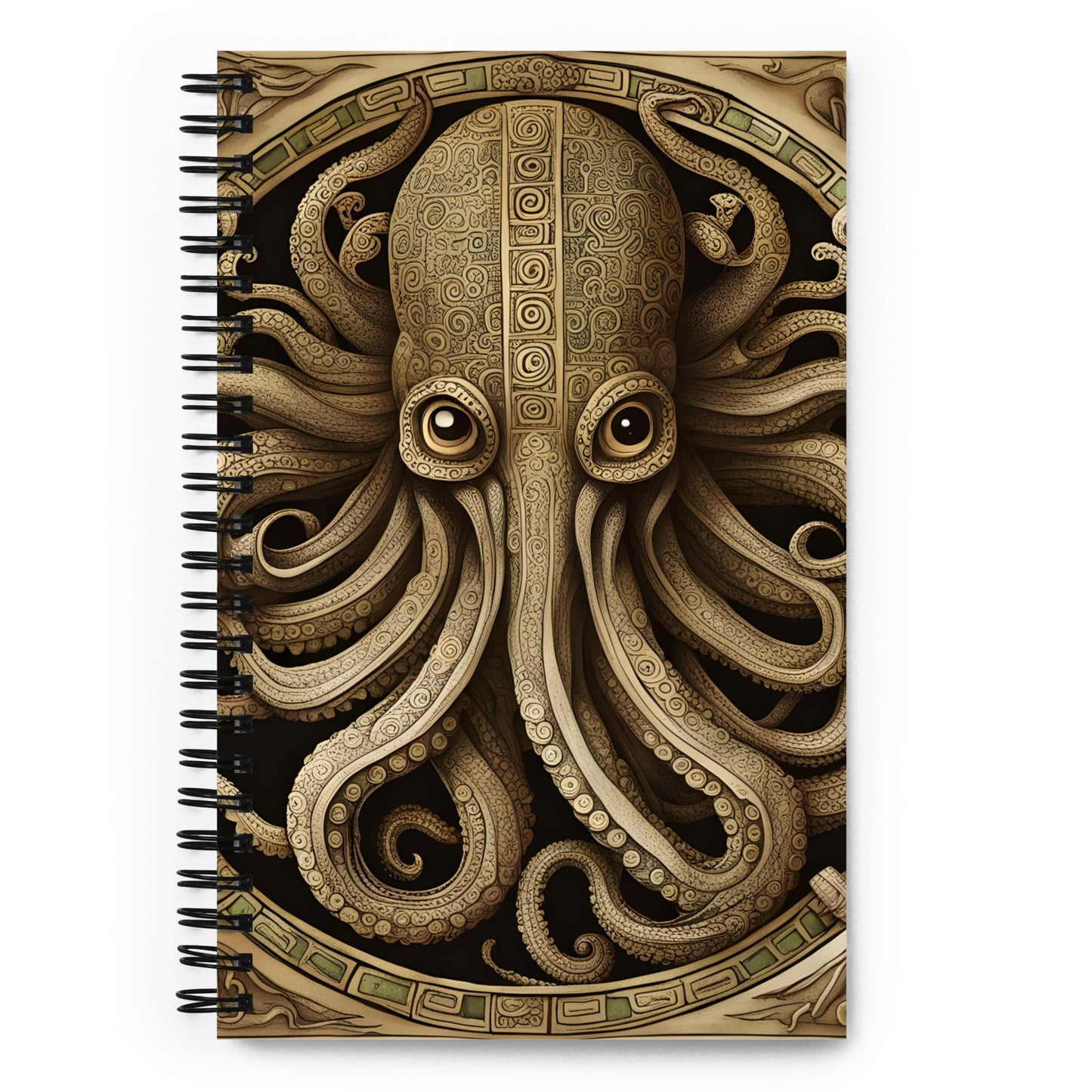 Códice Mesoamericano de Cthulhu Cuaderno de espiral