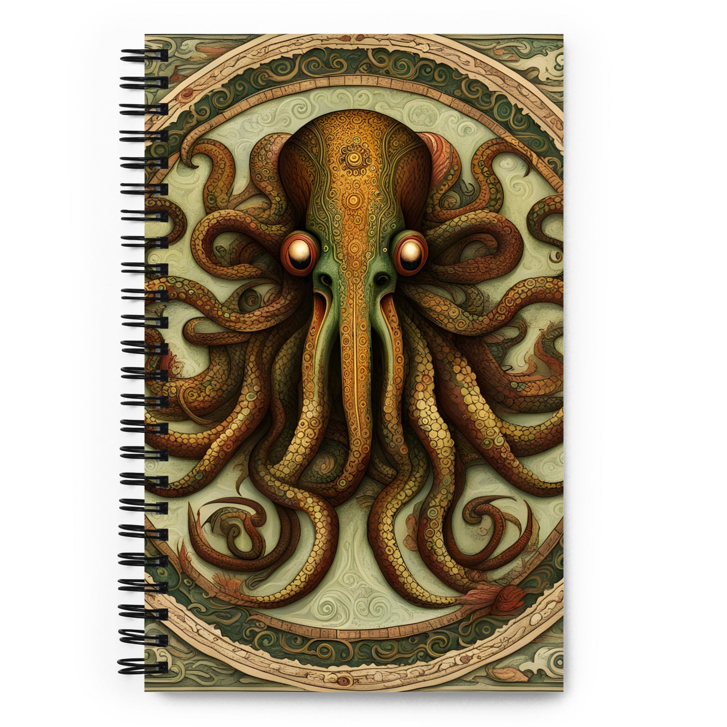 Códice Mesoamericano de Cthulhu Cuaderno de espiral