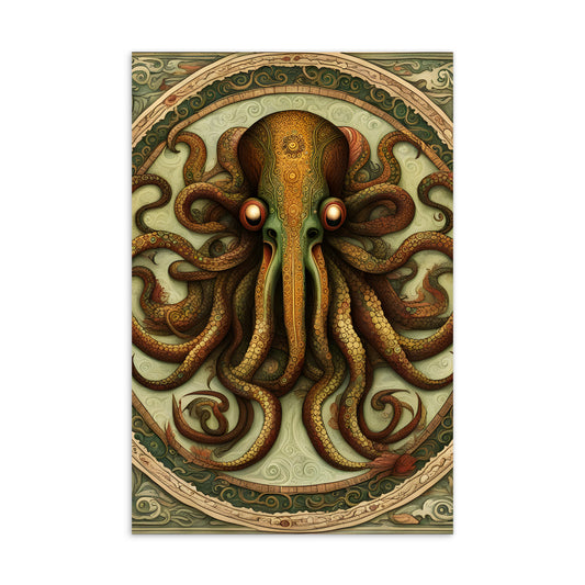 Postal Estándar del Códice Mesoamericano de Cthulhu