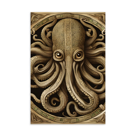 Postal Estándar del Códice Mesoamericano de Cthulhu