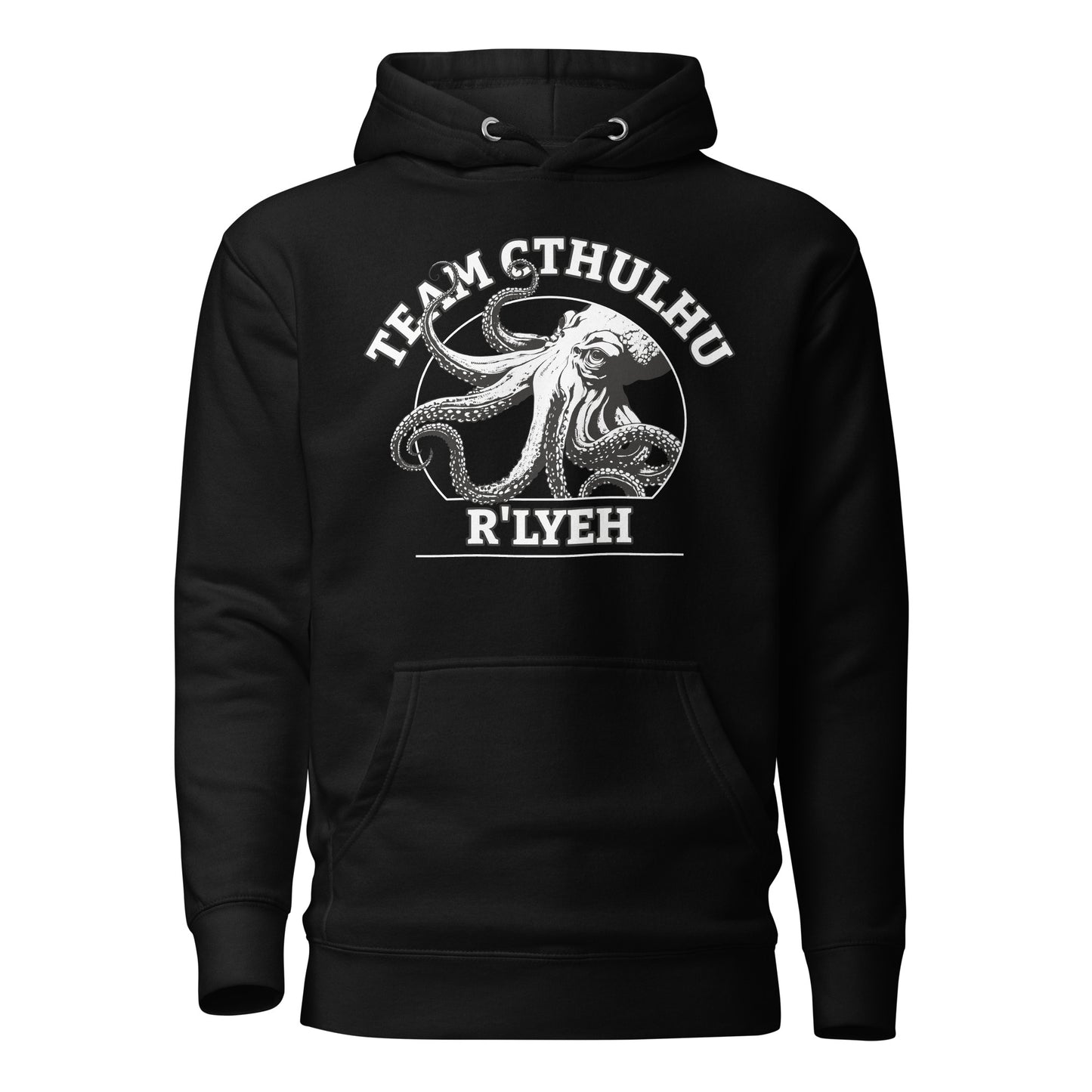 Sweat à capuche unisexe de l’équipe Cthulhu R’lyeh Lovecraft