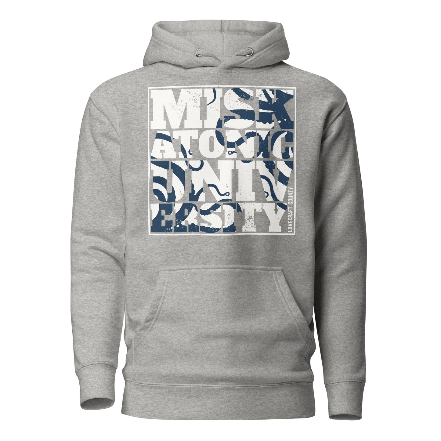 Sudadera con capucha unisex Lovecraftian de Tentáculos de la Universidad de Miskatonic