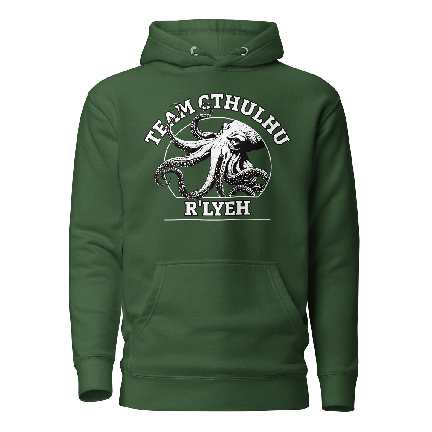 Sweat à capuche unisexe de l’équipe Cthulhu R’lyeh Lovecraft