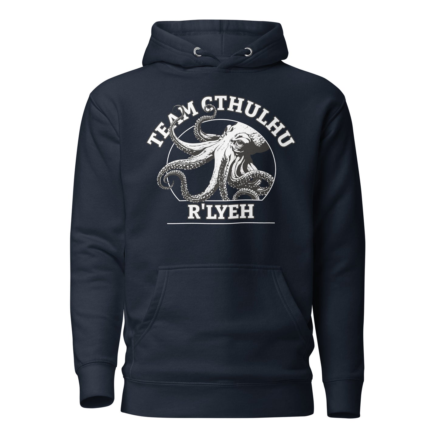 Sweat à capuche unisexe de l’équipe Cthulhu R’lyeh Lovecraft