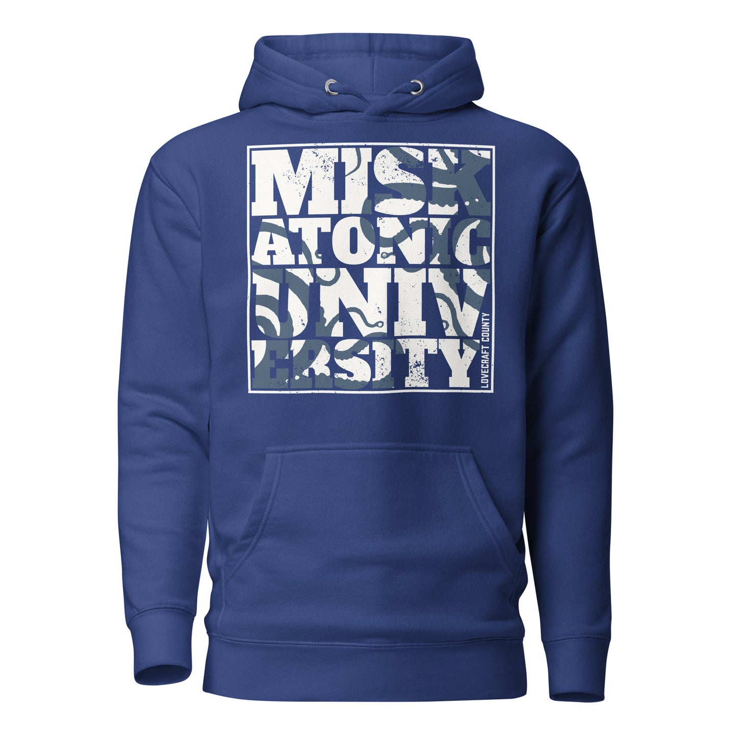 Sudadera con capucha unisex Lovecraftian de Tentáculos de la Universidad de Miskatonic