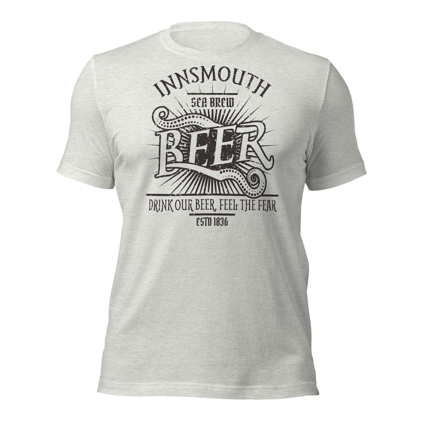 Innsmouth Beer Label Lovecraft T-shirt unisexe