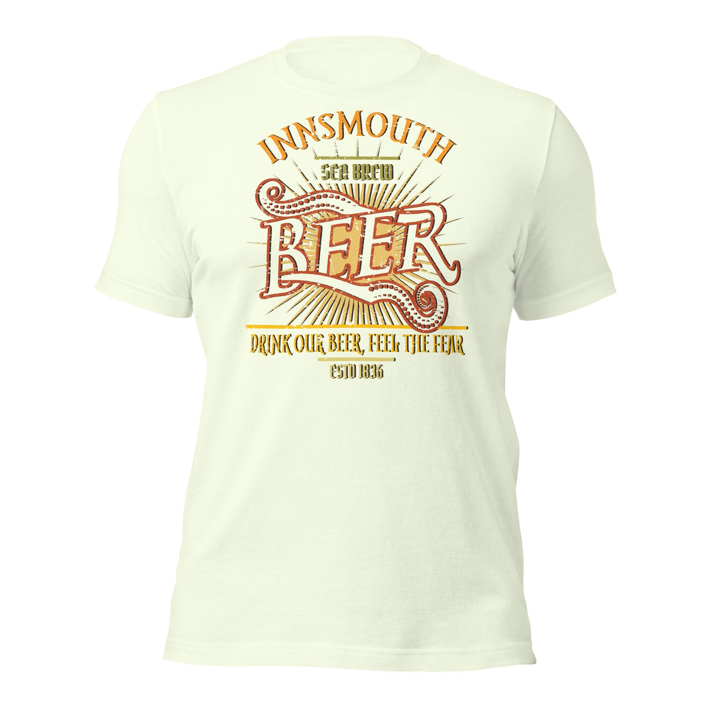 Innsmouth Beer Label Lovecraft Unisex t-shirt