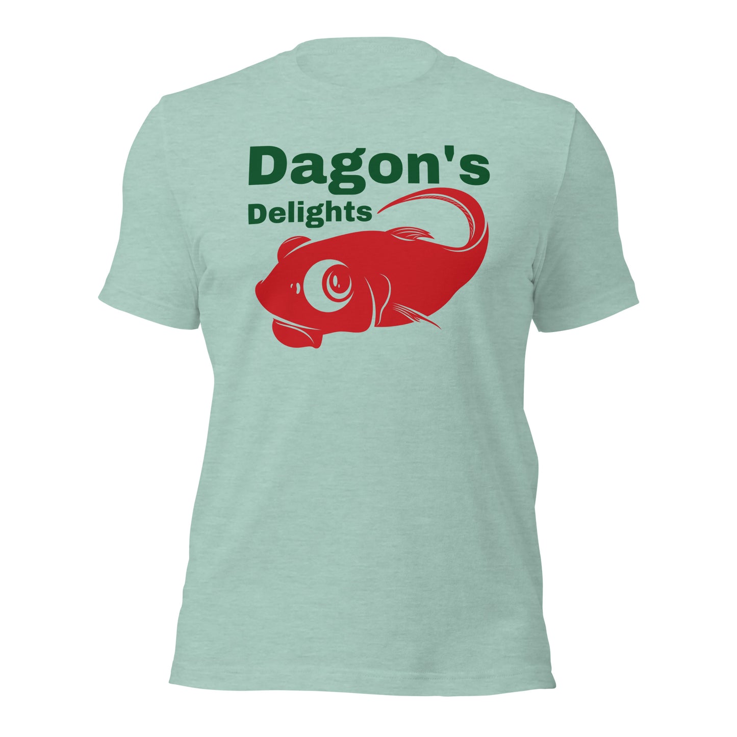 T-shirt unisexe de fruits de mer Delights de Dagon