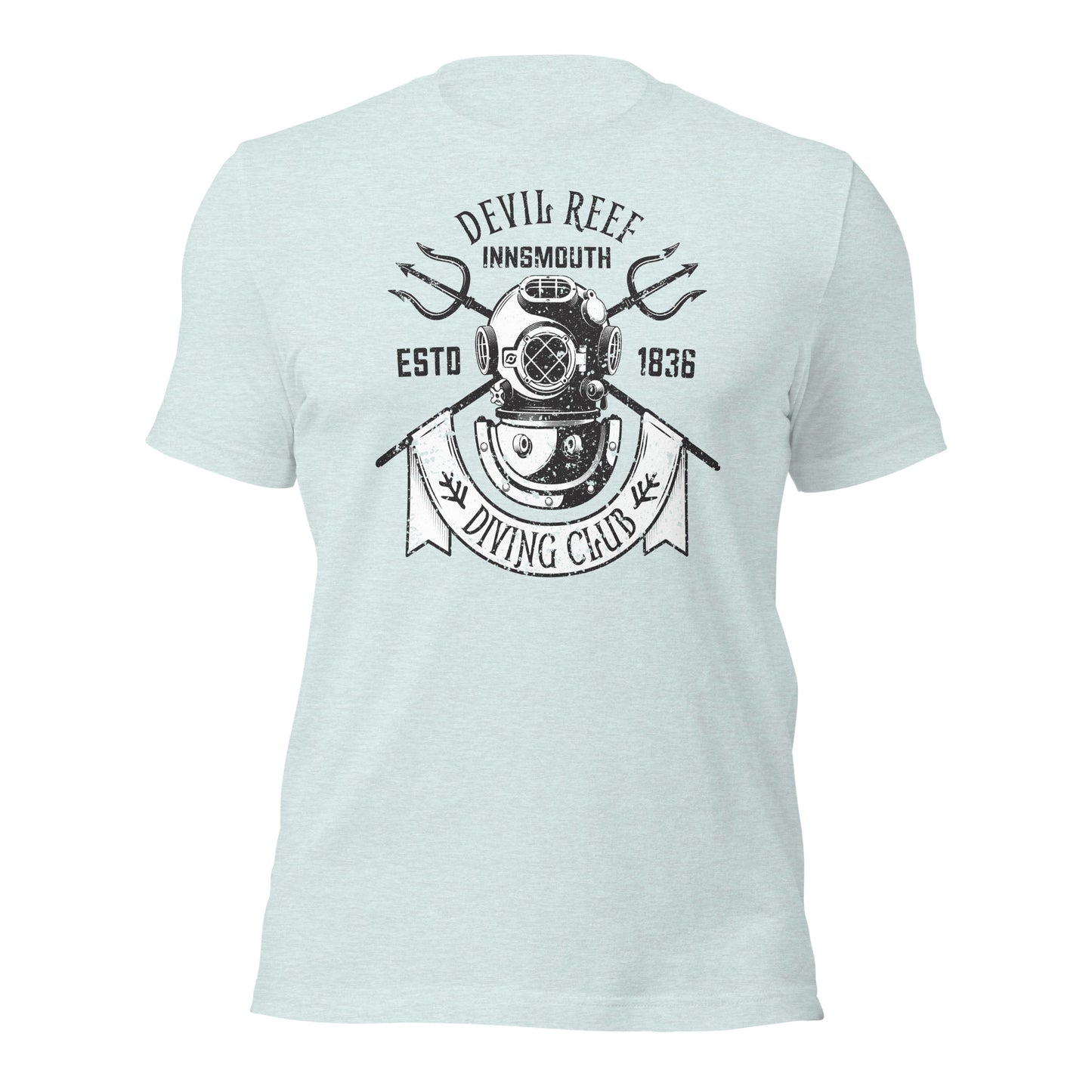 Diving Club Innsmouth Lovecraftian T-shirt unisexe