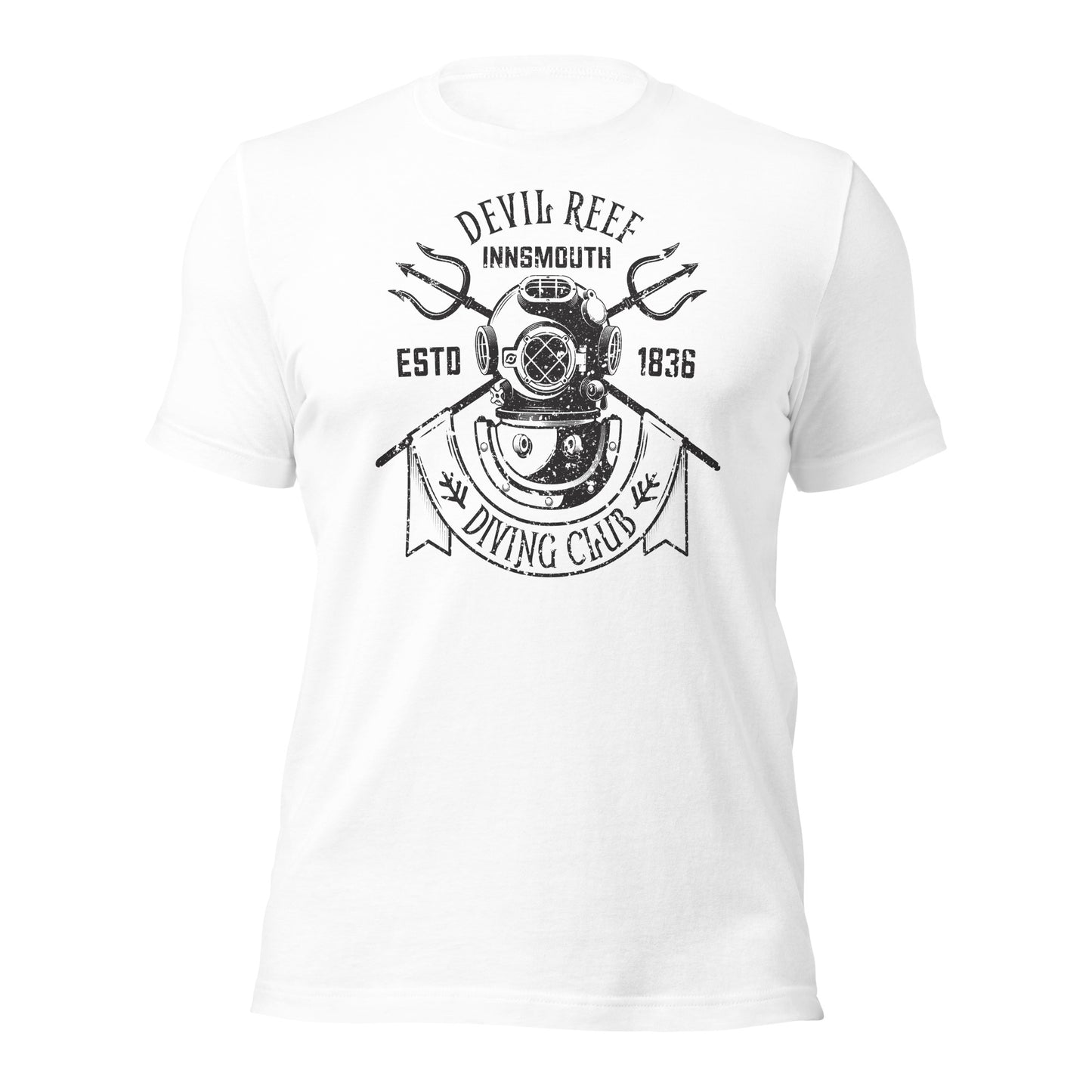 Diving Club Innsmouth Lovecraftian T-shirt unisexe