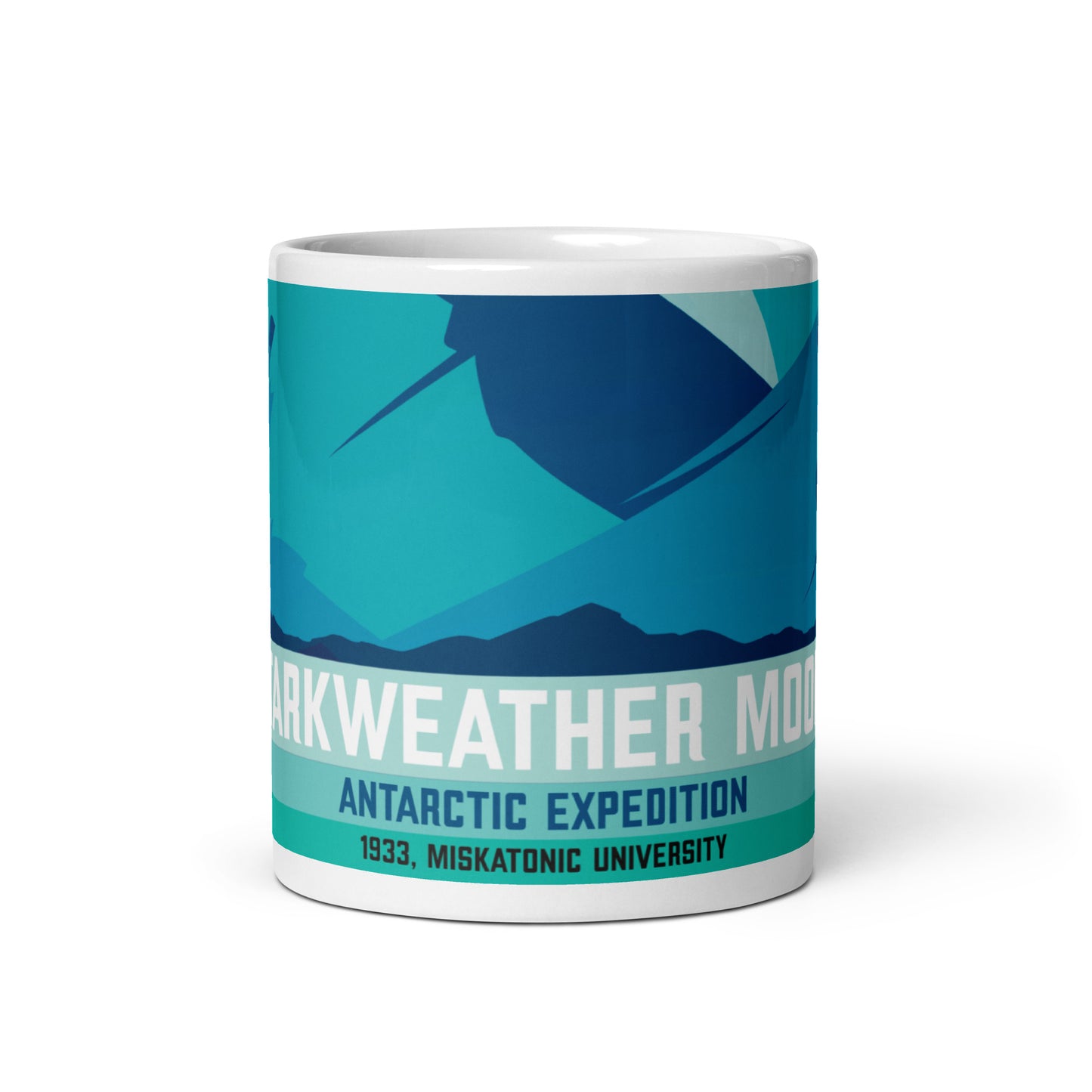 Starkweather-Moore Antarctic Expedition Tasse brillante blanche