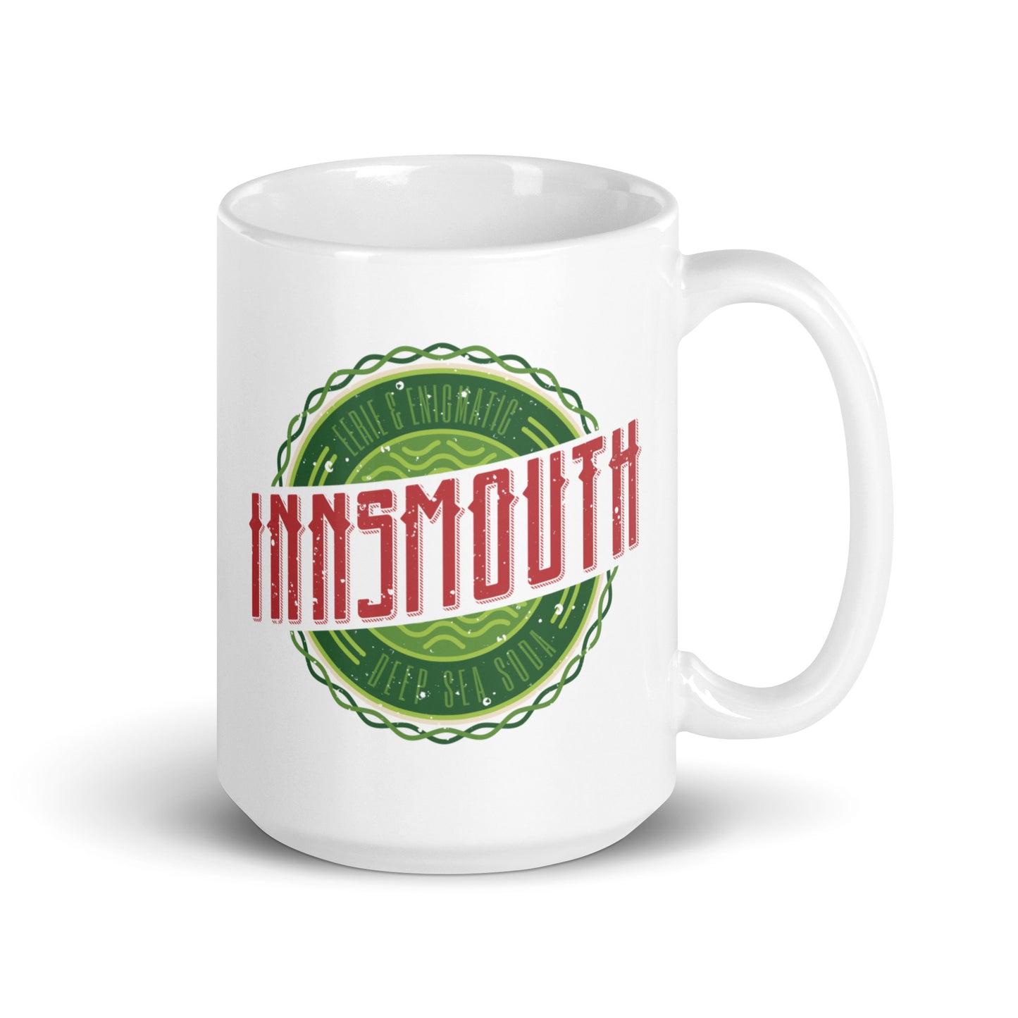 Innsmouth Lovecraft Soda Soft Drink Tasse blanche brillante